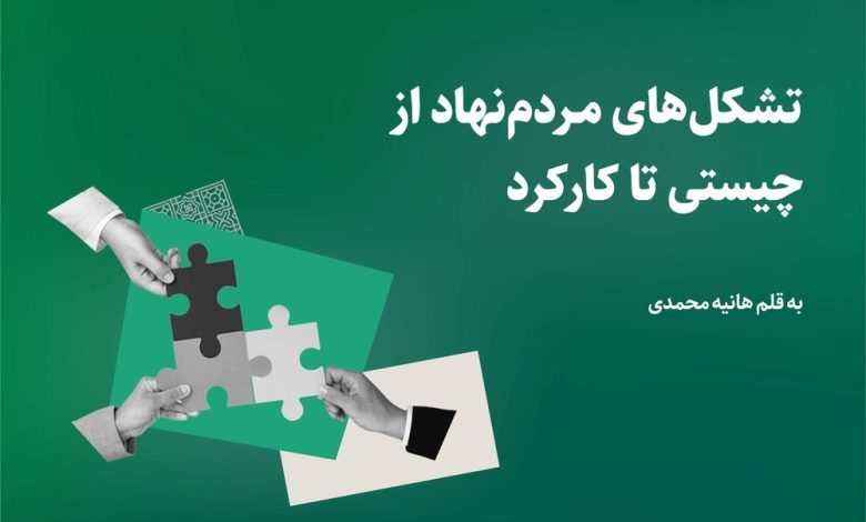 چیستی و کارکرد تشکل‌های مردم نهاد